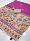 Tew Soft Linen Fabric Saree Wholesale Clothing Distributors In India